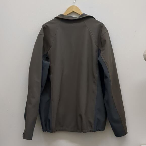 Eddie Bauer brown fleece lined zip up jacket T2xl - Picture 5 of 5